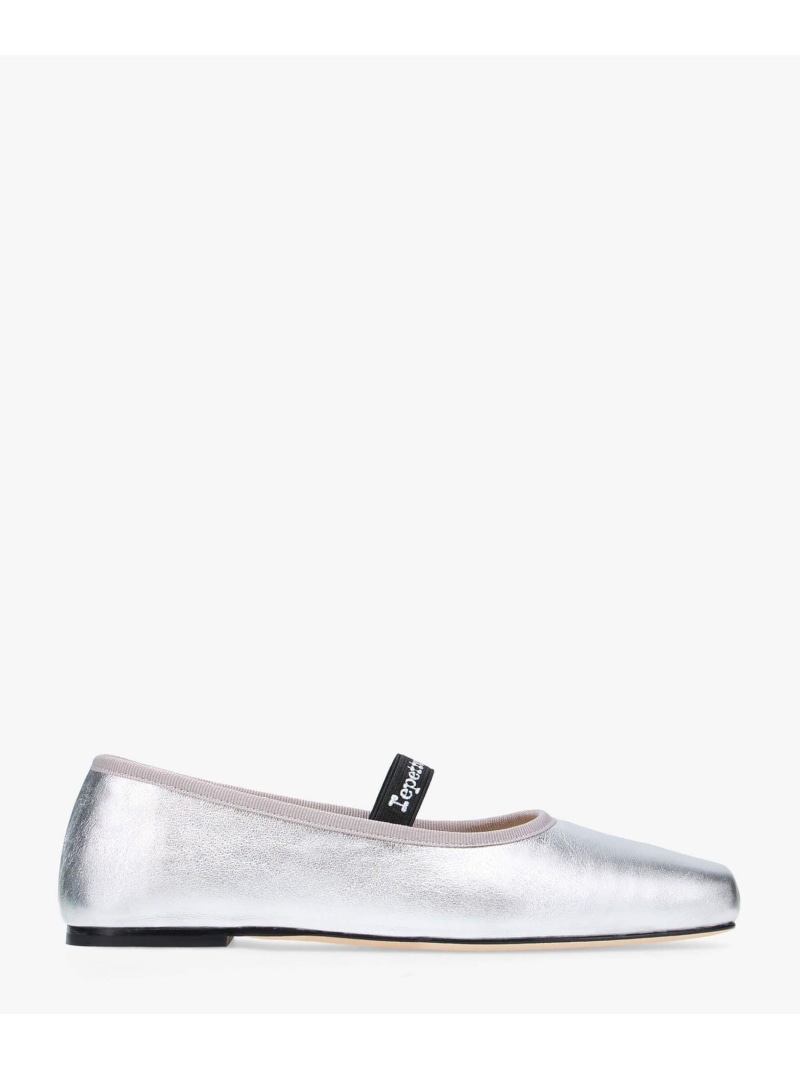 Lisbeth バレー滑っこい - FR大きさ Repetto レ愛玩動物 シューズ・靴 バレーシューズ しろがね色【貨物輸送無料】[ Fashion]