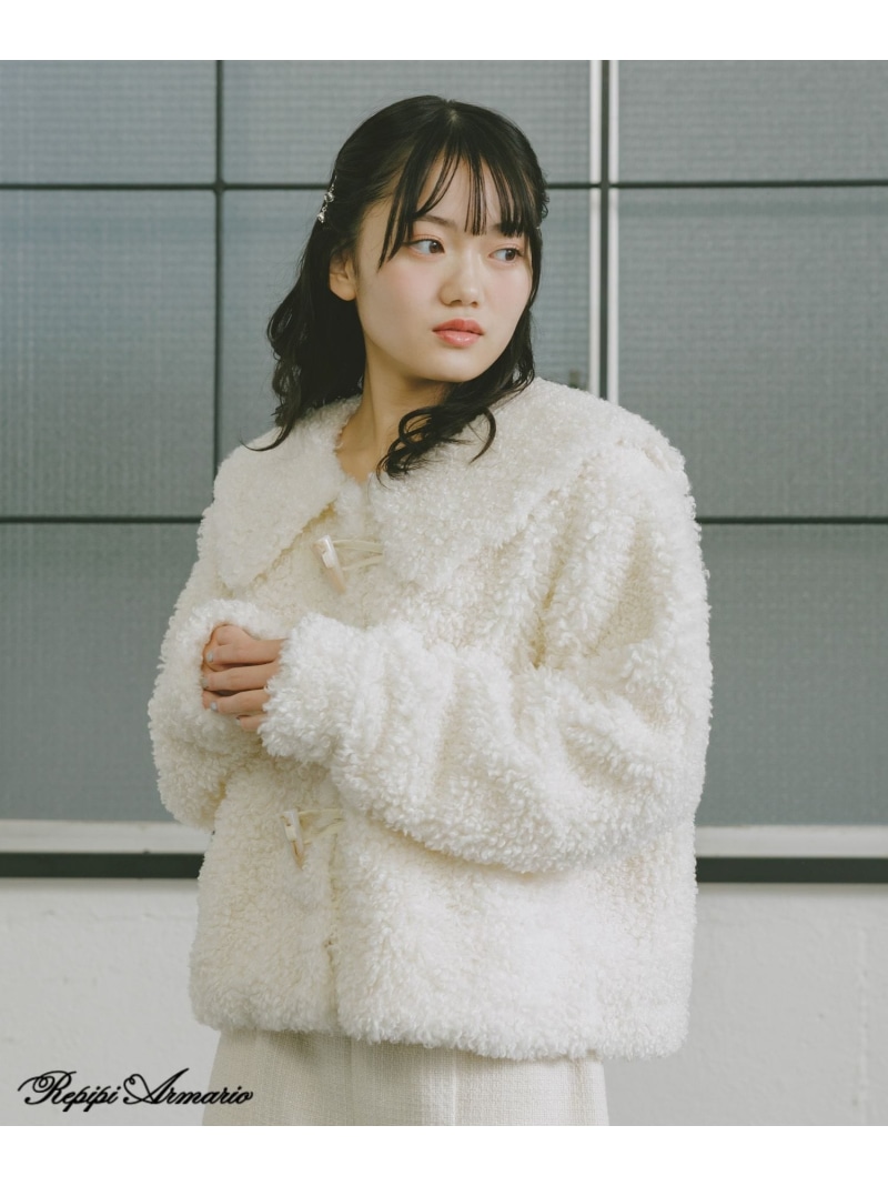 楽天市場】【SALE／50%OFF】【girly line】セーラ-モコモコジャケット