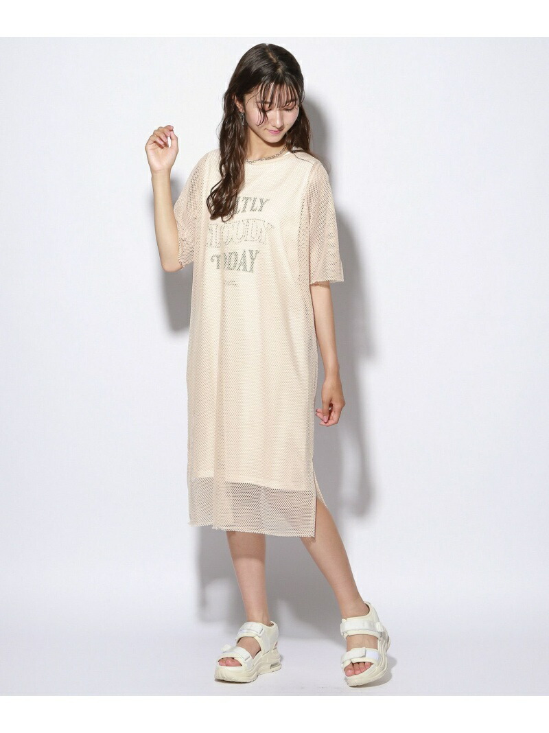 K メッシュプリントop レピピアルマリオ Repipi Armario ワンピース