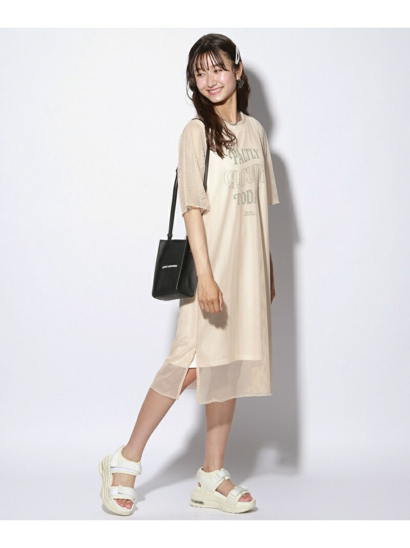 K メッシュプリントop レピピアルマリオ Repipi Armario ワンピース