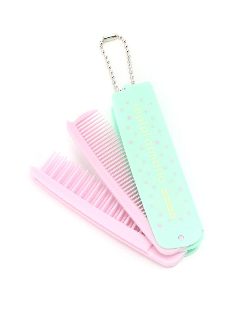 楽天市場 Rakuten Fashion Sale 50 Off 2wayコーム71ss Repipi Armario レピピアルマリオ ファッショングッズ ヘア小物 イエロー ピンク グリーン パープル Rba E Repipi Armario