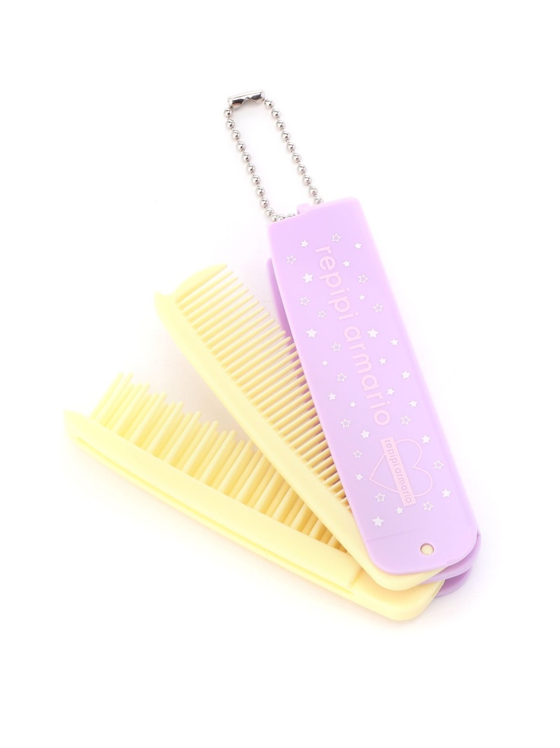 楽天市場 Rakuten Fashion Sale 50 Off 2wayコーム71ss Repipi Armario レピピアルマリオ ファッショングッズ ヘア小物 イエロー ピンク グリーン パープル Rba E Repipi Armario