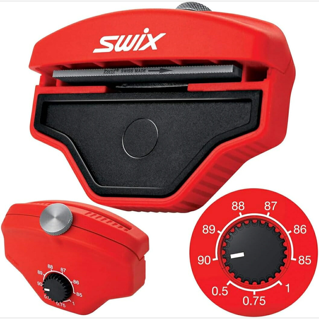 SWIX(スウィックス) スキーワックス・チューンナップ装置 マルチエッジャー TA3006 赤いこと