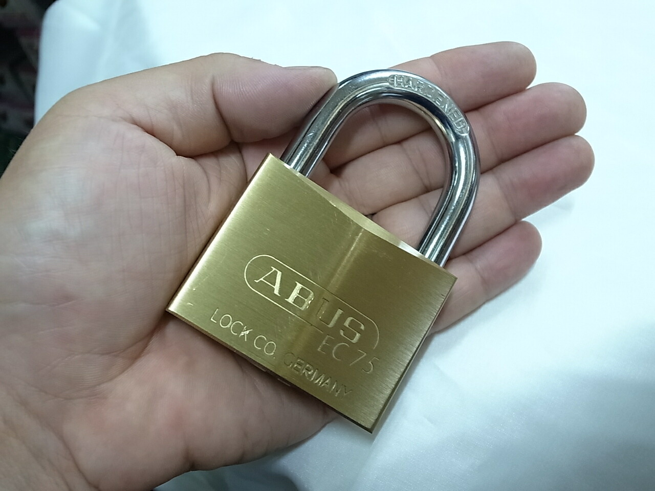 まとめ）ABUS 南京錠 50mm EC75-50〔×2セット〕 :ds-1465090:Liberty