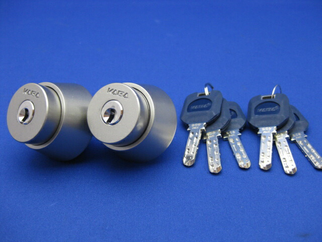 楽天市場 カバエースld Bh Dz用取替シリンダー 2個同一仕様 純正6本鍵付 3238シルバー色miwa ミワ 美和 Ld Bh Dz Miwa ミワ 美和 玄関 ドア 扉 修理 補修 交換 部品 パーツ リプレ カギとドア廻り金物専門店