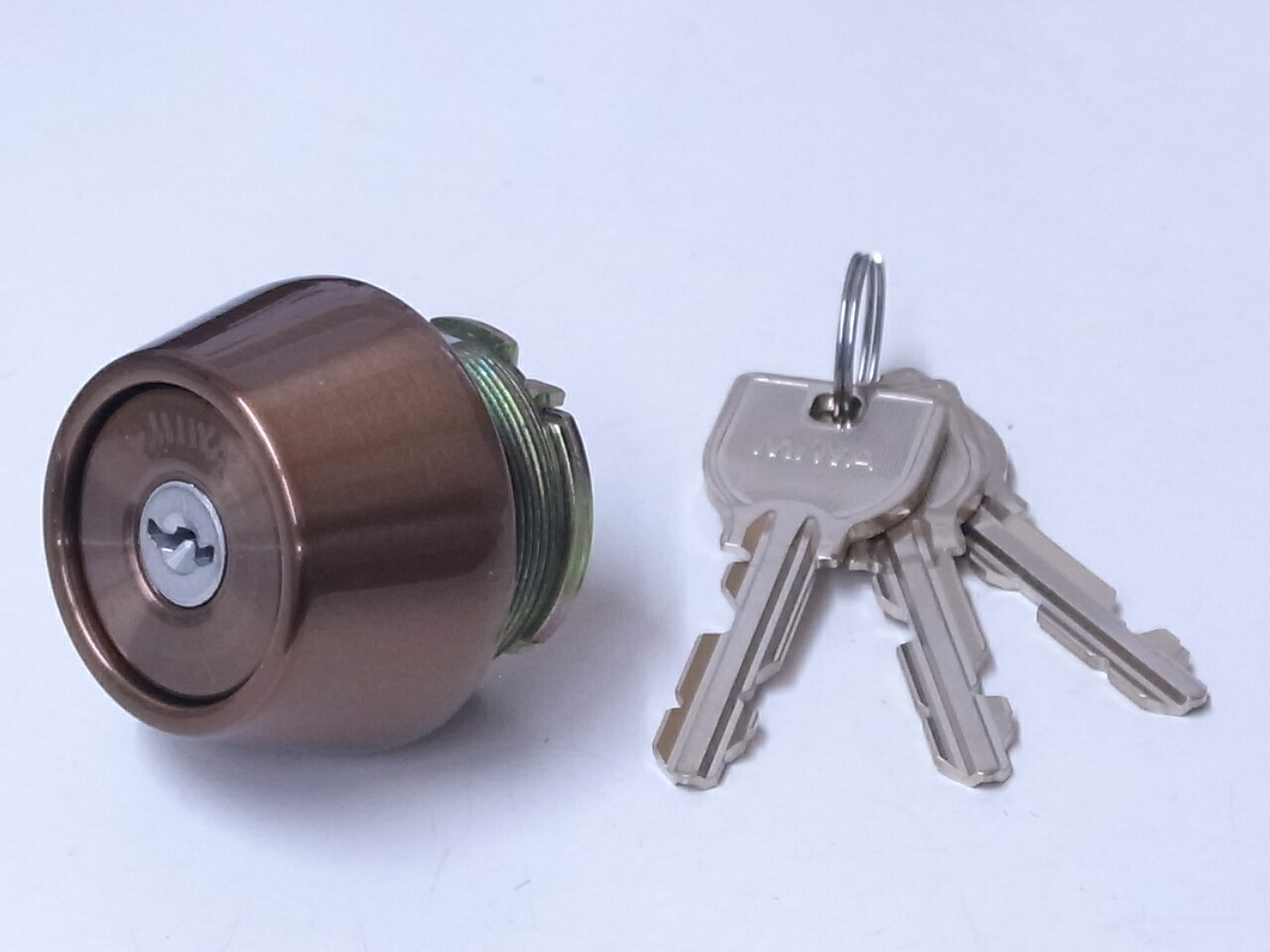 楽天市場】U9 GAA-HSV取替用シリンダー シルバー色 （MCY-199 MCY199