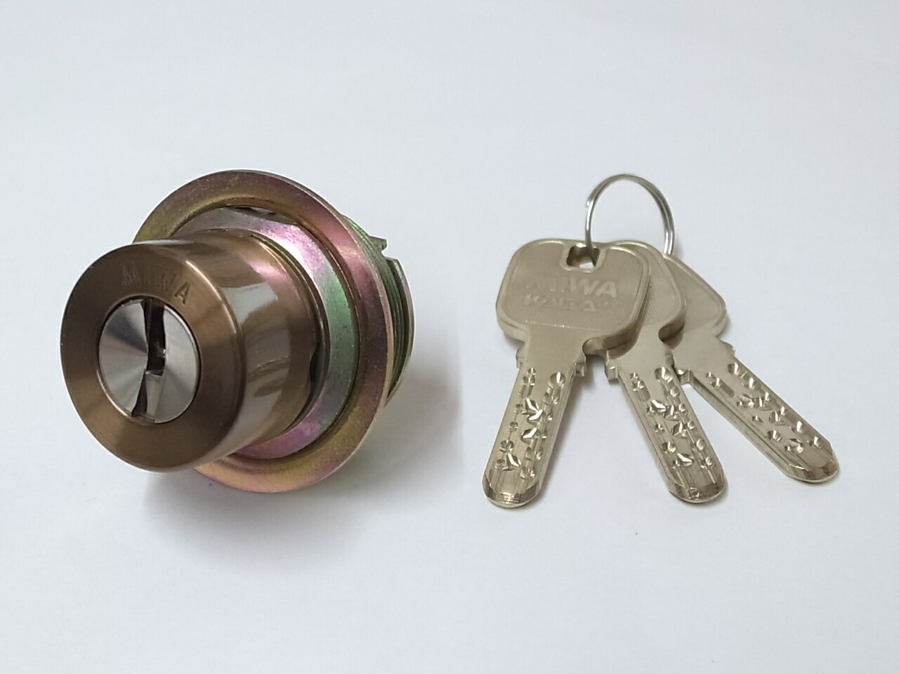 楽天市場】JNTE0取替用シリンダーBS色（ゴールド色）（MCY-257 MCY257