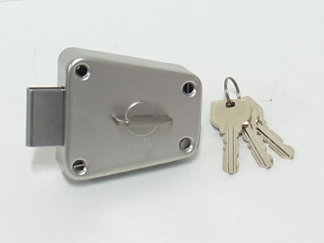 楽天市場 ミワロックu9 Nda補助錠 玄関 ドア 扉 修理 補修 交換 部品 パーツ リプレ カギとドア廻り金物専門店