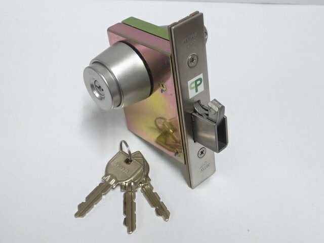 U9　DVF-1取替用本体セット 鎌デッドボルト仕様(シルバー色) バックセット51ミリ ☆☆MIWA ミワ 美和☆ DAF ☆MIWA ミワ 美和☆☆