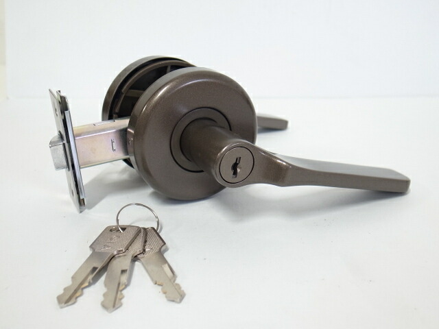 楽天市場】GIA かんたん取替レバーハンドル 308-W-B-5060丸座表示錠