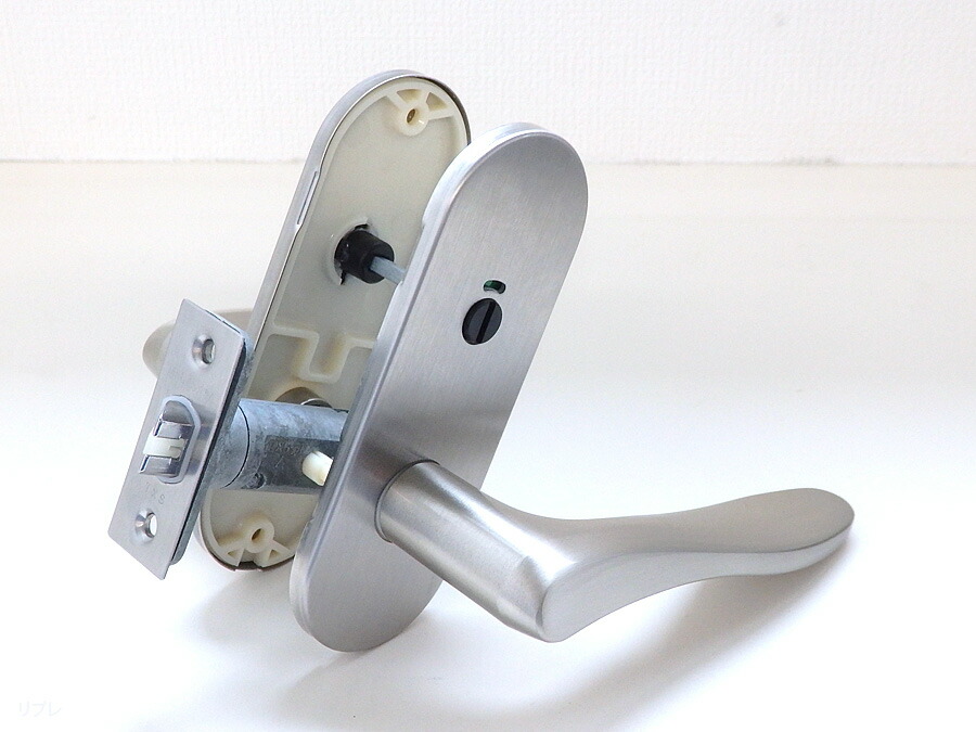 楽天市場】長沢製作所 室内用レバーハンドルチューブラ錠小判座 表示錠