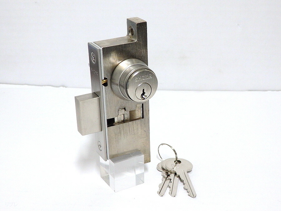 ユーシンショウワ 硝子扉錠8027-05-(27)-S32P-30M (ストライクなし)☆☆入り口・入口 部屋の入り口 扉☆取りつくろう 取りつくろう 取り替えっこ☆部分品 一部分☆☆