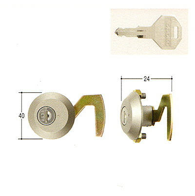 ヨド屋根裏部屋錠 エルモ用KR-109（KR109)入り口・入口 部屋の入り口 扉 取りつくろう 取りつくろう 取り替えっこ 部分品 一部分