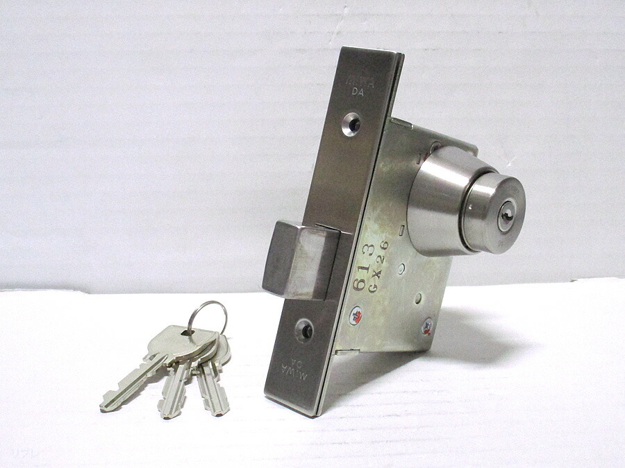 楽天市場】U9DA-1取替用本体セット(ブロンズ色)バックセット51ミリ 扉 
