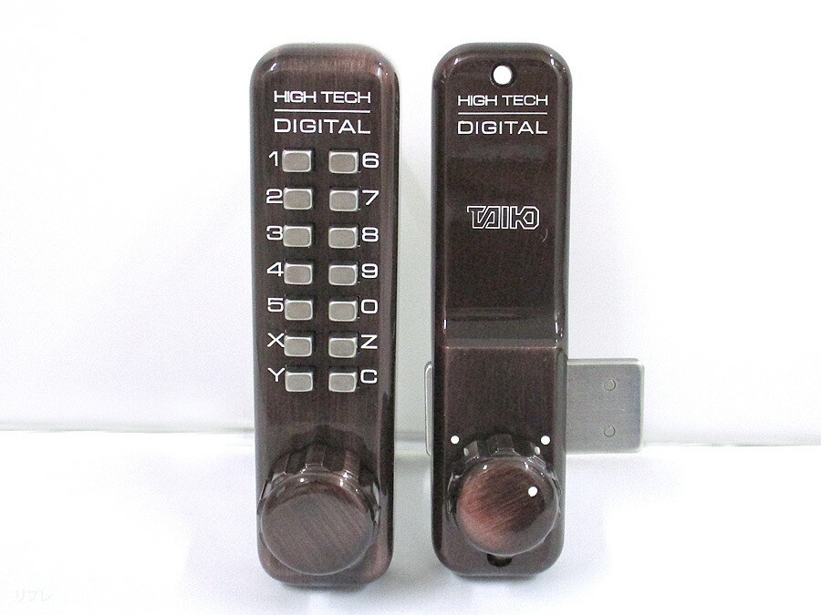 楽天市場】タイコーハイテックデジタルドアロック5100面付錠SC