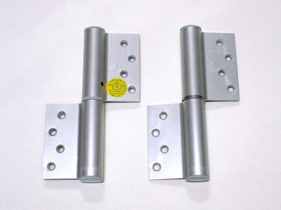 DENSEI オートヒンジ　ドア用 楽天市場】デンセイオートヒンジ112Lストップなし左勝手シルバー色日