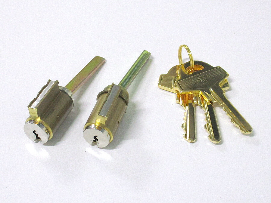 楽天市場】ALPHA(アルファ) レバーハンドルロック取替え用シリンダー3