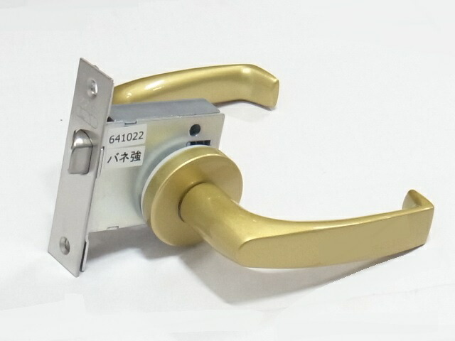 ゴール社レバーハンドル　空錠 LY-BU-269A　R4U(丸座） コーティングゴールド色 　バックセット51ミリ 戸厚33～43ミリ ☆☆GOAL ゴール☆BU レバーハンドル　LY☆☆