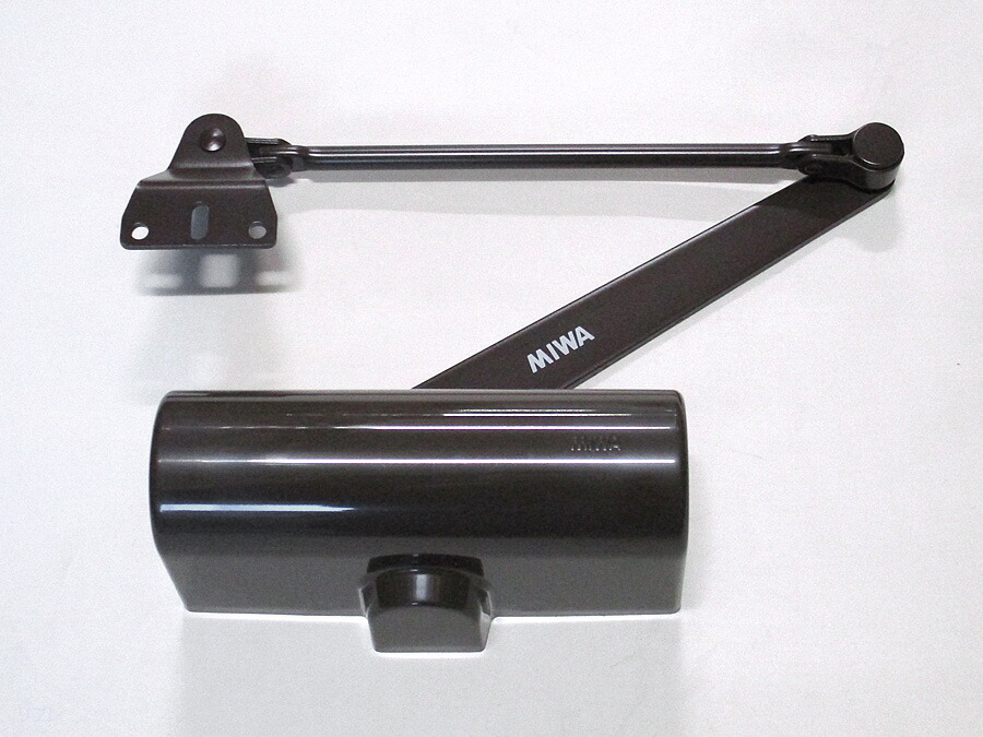 楽天市場】ミワロック 室内用ドアクローザードアチェックM401PS型