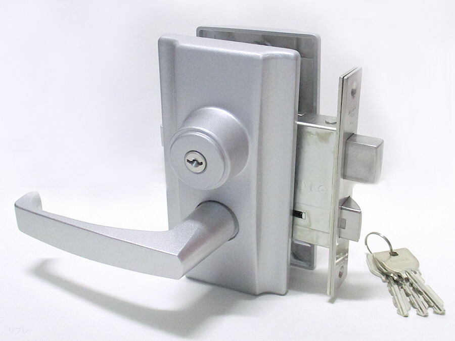 楽天市場】レバーハンドル取替錠 AGENT 大黒製作所 錠ケースセット品