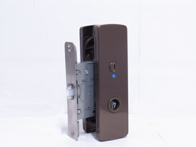 川口技研（GIKEN　ギケン）角長座　表示錠　6Rケースセット LVS　4H15-BR　 ブロンズ色 バックセット 51ミリ　 （レバーハンドル用） ☆☆技研　ギケン　GIKEN☆LVS　H型座☆技研　ギケン　GIKEN☆☆