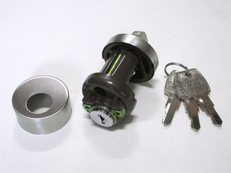 三角江技研（GIKEN ギケン）LVS取替用シリンダーサムターンセット Ｎｉ色☆☆技研 ギケン GIKEN☆LVS☆技研 ギケン GIKEN☆☆ 部屋の入り口 部屋の入り口 扉 取りつくろう 取りつくろう 取り替えっこ 部分品 部分品