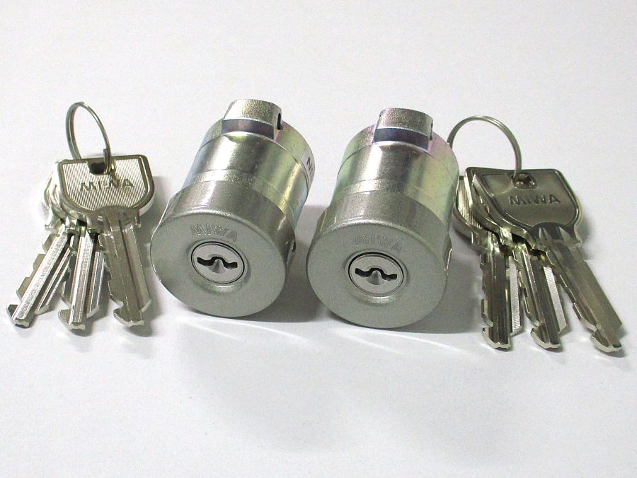 楽天市場】MIWA U9 PGF(571).CY 扉厚36-45mm キー3本付 PAタイプ用 U9