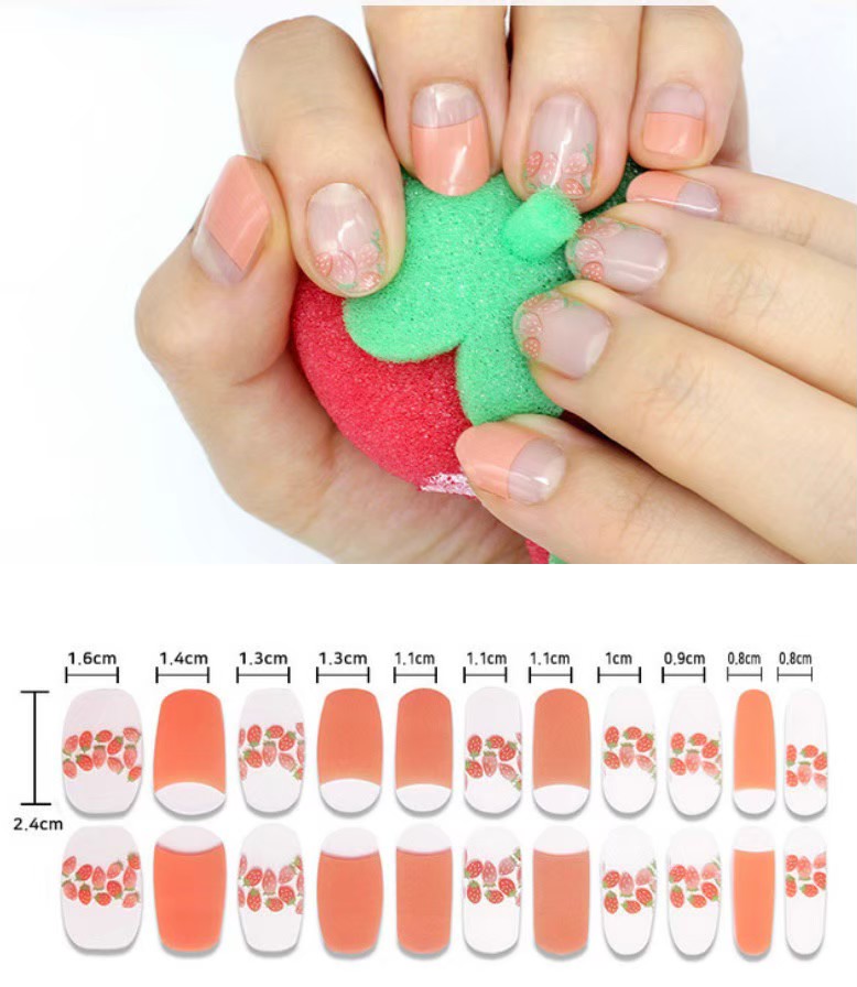 市場 ネイルv67 使い捨てネイル ネイルかわいい シールネイル 貼るタイプネイル 簡単 セルフ キット