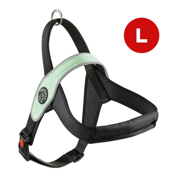 プリモ リフレクティブ Ｌ ミント ▼g ペット グッズ 犬 ドッグ アクセサリー ハーネス 胴輪 TRE PONTI LTP200 送料無料