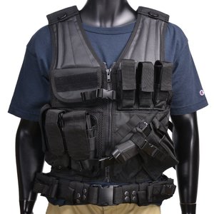 楽天市場】Rothco タクティカル アサルトベスト [ ブラック ] 6580