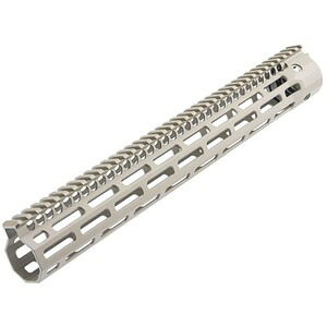 EMG/King Arms ハンドガード TROY Industries SOCC 公式ライセンス M-LOKレール EMG-RAS [ 15インチ / ダークアース ] EMGジャパン handguard トロイインダストリーズ フォアハンド フォアグリップ 先台 フォアエンド 前床 フォアアーム アングルグリップ｜ミリタリーサープラス レプティル
