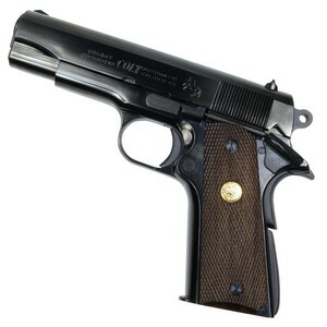 Marushin 発火式モデルガン COLT GOVERNMENT COMMANDER 完成品 ABS マルシン ガバメント コマンダー 模造銃 オートピストル 自動拳銃 ガス銃 自動式拳銃 オートマチックピストル 遊戯銃