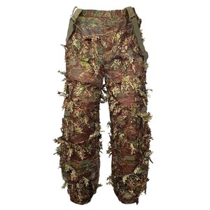 NOVRITSCH 3Dギリースーツ パンツ 3D Ghillie Suit サスペンダー付き U15 [ クロイツオッター ] 迷彩服 カモフラージュ服 カモフラ服 カモ服 擬態化スーツ 擬態スーツ カモフラージュスーツ カモフラスーツ カモスーツ スナイパースーツ サバイバルスーツ ジャングルスーツ