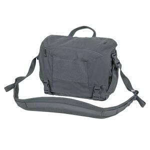 HELIKON-TEX ショルダーバッグ Urban Courier Bag コーデュラナイロン [ シャドーグレー / ミディアム ] ヘリコンテックス アーバンクーリエバッグ Cordura ショルダーバック 肩掛けかばん 肩掛けカバン 肩掛けバッグ 肩かけかばん 肩かけカバン 肩かけバッグ サコッシュ｜ミリタリーサープラス レプティル