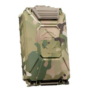THYRM 蓄電池入れもの CellVault-5M 雨合羽 CR123/18650/18350/CR2032用 MOLLE相応う CV5M [ マルチカム ] 犀リム セルボールト 独居室入れもの 独居室納めるボックス席 独居室ボックス席 蓄電池ボックス席 雨合羽入れもの 可塑性物質入れもの 雨合羽ボックス席 MOLLE取り合わせ アウトドア
