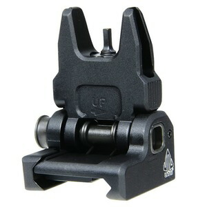 LEAPERS UTG フロントサイト AR15用 フリップアップ式 MNT-757 リーパーズ バックアップサイト スプリング式 アイアンサイト 照星 照門 照準器 リアサイト