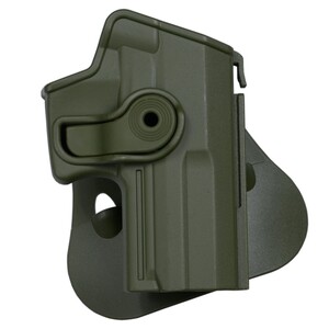 IMI Defense ホルスター H&K USP コンパクト 9mm/.40用 Lv.2 [ ODグリーン ] IMIディフェンス IMI-Z1150 イスラエル製 Compact OWB パドルホルスター 360° スイベル ヒップホルスター HK ヘッケラー&コッホ Heckler&Koch 東京マルイ KWA UMAREX ウマレックス P10 LV2以上