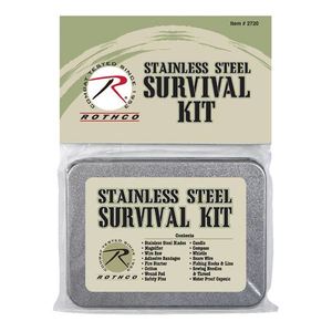 Rothco 生き残ること一揃いの道具 2720 SURVIVAL KIT せっ生装置 せっ生グッズ せっ生一揃いの道具 ヘルスケア装置 思わしい装置 小ぎれい装置 やって行くせっ生装置 個人的世話をする装置 医学的装置 診療装置 救急装置 ファーストエイド装置 その場しのぎ持てなし装置 ファーストエイドキット 救急書き割り その場しのぎ一揃いの道具