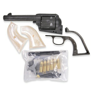 ハートフォード 発火式モデルガン SAA45 シビリアンHW 組み立てキット HWS DENIX レプリカ アンティーク銃 西洋銃 リボルバー 回転式けん銃 回転式拳銃 遊戯銃 模造銃 リボルバーモデルガン リボルバー模造銃 リボルバーレプリカ 回転式けん銃モデルガン