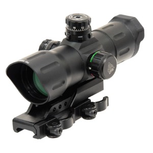 LEAPERS UTG ドットサイト T-ドット CQB 2カラーレティクル SCP-TDTDQ リーパーズUTG 照準器 レッド/グリーン T字ドット QDマウント 光学照準器 オプティカルサイト スナイパースコープ ライフルスコープ 光学サイト 照準スコープ 照準光学機器 射撃スコープ