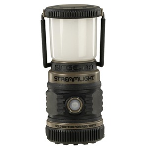 STREAMLIGHT 小型ランタン SIEGE AA シージ LED ホワイト/レッド 防水 コヨーテ ストリームライト コンパクトランタン LED式 耐水 耐衝撃 登山 トレッキング ハイキング 電気式ランタン キャンプ用 アウトドア用 ランプ 照明 レジャー アウトドア キャンプ