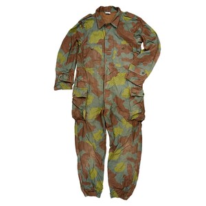 イタリア軍放出品 カバーオール つなぎ San Marco サンマルコ迷彩 [ サイズ4 / 可 ] Italian Army coveralls ジャンプスーツ 飛行服 ツナギ 煙管服 円管服 円環服 えんかん服 ミリタリーサープラス ミリタリーグッズ 伊軍 イタリア軍サープラス イタリア軍実物