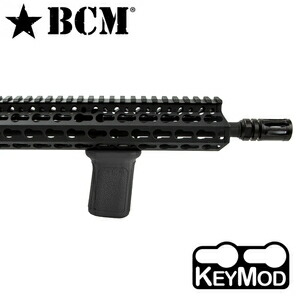 BCM バーティカルフォアグリップ KeyMod用 Vertical Grip Mod.3 [ ブラック ] 米国製 Bravo Company Manufacturing ブラボーカンパニーMFG アメリカ製 Made in USA バーチカルグリップ ガングリップ トイガンパーツ サバゲー用品 通販 販売 ライフルグリップ
