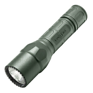 SUREFIRE 懐中電灯 G2X PRO G2X-D [ フォリアージュグリーン ] シュアファイヤ シュアファイヤー ハンディライト アウトドア 懐中電気 明るいLEDライト 強力 防災 フラッシュライト 懐中電池 トーチ CR123A リチウムイオン電池