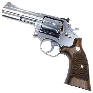 Marushin 発火式モデルガン S&W M686 4インチ 完成品 シルバーABS 木製グリップ 112409 マルシン Smith&Wesson スミス&ウェッソン リボルバー 回転式けん銃 回転式拳銃 遊戯銃 模造銃