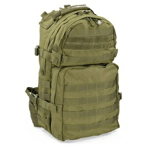 CONDOR バックパック Medium Assault ミディアム アサルト 129 [ オリーブドラブ ] OUTDOOR コンドル・アウトドア リュックサック ナップザック デイパック カバン かばん 鞄 ミリタリー ミリタリーグッズ サバゲー装備 ザック ナップサック デイバッグ 背嚢 容量40L以下｜ミリタリーサープラス レプティル