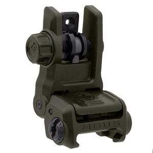 MAGPUL バックアップサイト MBUS3 フリップアップ式 リアサイト MAG1167 [ オリーブドラブ ] アイアンサイト 照星 照門 照準器 フロントサイト 金属サイト 鉄サイト｜ミリタリーサープラス レプティル