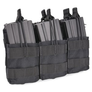 CONDOR ライフルマガジンポーチ M4/AR15 トリプルスタッカー MA44 [ ブラック ] コンドルアウトドア MA44-009 M4マガジンポーチ 弾倉 サバゲー装備 マガジンポーチ ライフルマグポーチ サバゲーポーチ ライフルマガジンケース ライフルマグケース