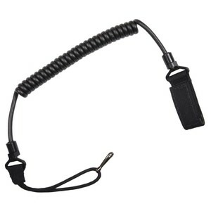 CONDOR PISTOL LANYARD スパイラルコード US1004 [ ブラック ] コンドル ピストルストラップ 抹消 ハンドガン 脱落防止 ピストルランヤード ピストルコード ピストル吊り紐 拳銃ランヤード 拳銃コード 拳銃吊り紐 吊紐 つり紐 ランヤード ガンランヤード