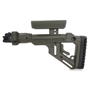 FAB Defense UASバットストック AK47/AKM/AK74用 [ グリーン ] FABディフェンス ライフル用ストック UAS-AK P 装備品 トイガンパーツ モデルガンパーツ カスタムパーツ 樹脂製ストック 樹脂製銃床 樹脂ストック ライフルストック 銃床 ガンストック プラスチック